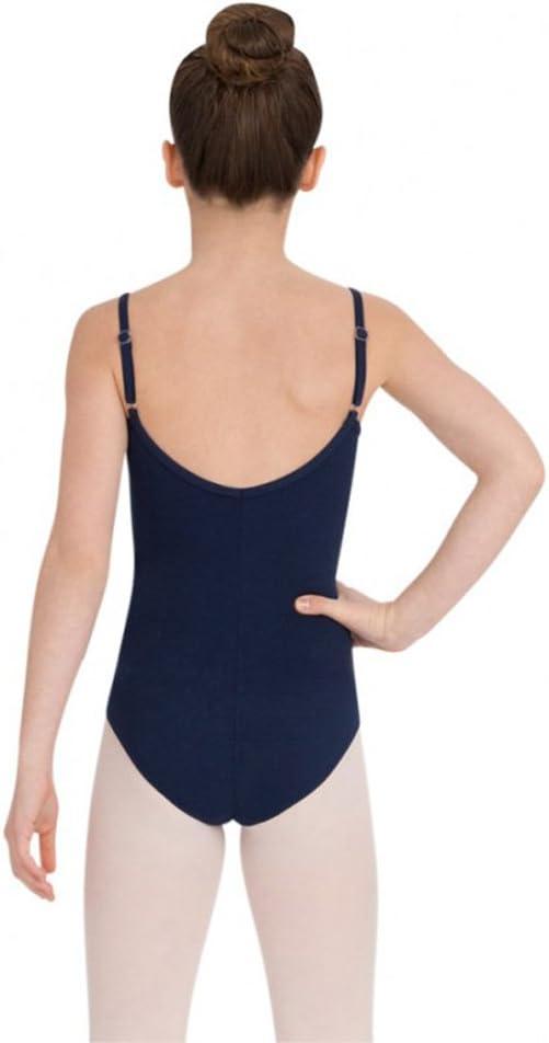 imageCapezio Big Girls Classics Camisole Leotard with Adjustable StrapsNavy Blue