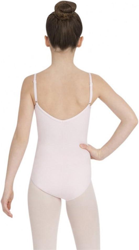 imageCapezio Big Girls Classics Camisole Leotard with Adjustable StrapsPink