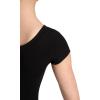 imageCapezio Big Girls Classic Short Sleeve LeotardBlack