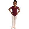 imageCapezio Big Girls Classic Short Sleeve LeotardBurgundy