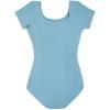 imageCapezio Big Girls Classic Short Sleeve LeotardLight Blue