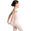 imageCapezio Big Girls Classic Short Sleeve LeotardPink