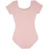 imageCapezio Big Girls Classic Short Sleeve LeotardPink