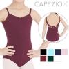 imageCapezio Girls Classics VNeck Camisole LeotardNavy Blue