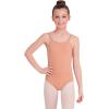 imageCapezio Girls Team Basic Camisole Leotard with Adjustable StrapsSuntan