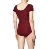 imageCapezio Womens Classic Short Sleeve LeotardBurgundy