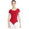 imageCapezio Womens Classic Short Sleeve LeotardGarnet