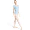 imageCapezio Womens Classic Short Sleeve LeotardLight Blue