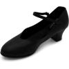 imageCapezio Womens Junior Footlight Character Dance Shoes Professional Dance Shoes for Women Suitable for Many Dance Styles Comfortable ampamp Supportive Dance HeelsBlack