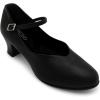 imageCapezio Womens Junior Footlight Character Dance Shoes Professional Dance Shoes for Women Suitable for Many Dance Styles Comfortable ampamp Supportive Dance HeelsBlack