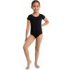 imageCapezio girls Short Sleeve Leotard  GirlsBlack