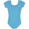 imageCapezio girls Short Sleeve Leotard  GirlsLight Blue