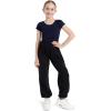 imageCapezio girls Short Sleeve Leotard  GirlsNavy