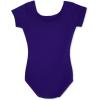 imageCapezio girls Short Sleeve Leotard  GirlsPurple