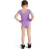 imageCapezio girls Short Sleeve Leotard  GirlsVibrant Violet