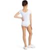 imageCapezio girls Short Sleeve Leotard  GirlsWhite