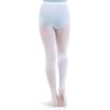 imageCapezio girls Ultra Soft Self Knit Waistband TightWhite