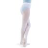 imageCapezio girls Ultra Soft Self Knit Waistband TightWhite