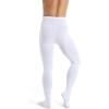 imageCapezio mens Mens Footed TightDyeable White