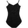 imageCapezio womens Classic Vneck Camisole LeotardBlack