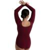 imageCapezio womens Long Sleeve LeotardMaroon