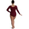 imageCapezio womens Long Sleeve LeotardMaroon