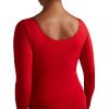 imageCapezio womens Long Sleeve LeotardRed