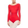imageCapezio womens Long Sleeve LeotardRed