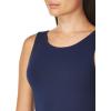 imageWomens HighNeck Tank LeotardNavy