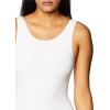 imageWomens HighNeck Tank LeotardWhite