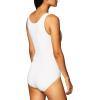 imageWomens HighNeck Tank LeotardWhite