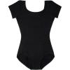 imageCapezio Big Girls Classic Short Sleeve LeotardBlack