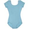 imageCapezio Big Girls Classic Short Sleeve LeotardLight Blue