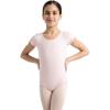 imageCapezio Big Girls Classic Short Sleeve LeotardPink