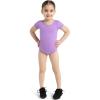 imageCapezio girls Short Sleeve Leotard  GirlsVibrant Violet