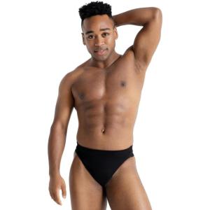 imageCapezio Mens Reinforced FrontLined Thong Dance BeltBlack