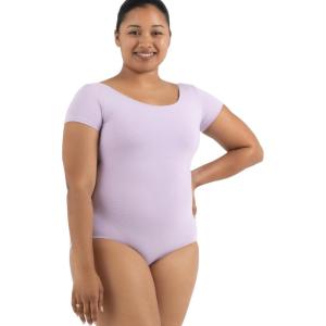 imageCapezio Womens Classic Short Sleeve LeotardLavender
