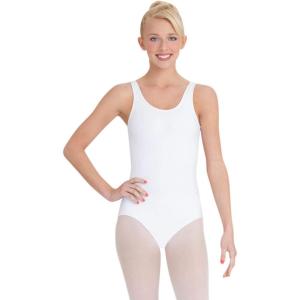imageCapezio Womens Classic VNeck Camisole LeotardWhite