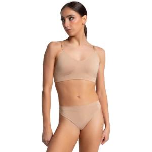 imageCapezio Womens Seamless Clear Back Bra With Transition StrapsNude