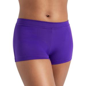 imageCapezio Womens Team Basic Boy Cut Low Rise ShortPurple