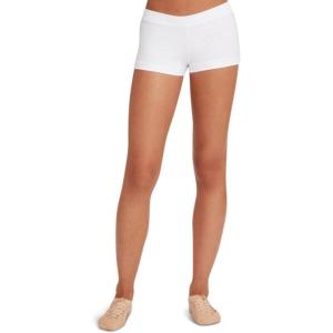 imageCapezio Womens Team Basic Boy Cut Low Rise ShortWhite