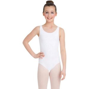 imageCapezio girls Highneck Tank LeotardWhite