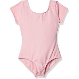 imageCapezio girls Short Sleeve Leotard  GirlsPink