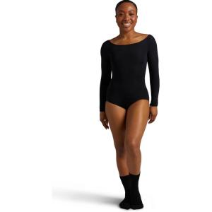 imageCapezio womens Long Sleeve LeotardBlack
