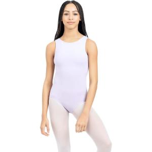 imageWomens HighNeck Tank LeotardLavender