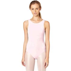 imageWomens HighNeck Tank LeotardPink