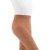 imageCapezio Girls Ultra Soft Self Knit Waistband Stirrup Tight  GirlsDark Suntan