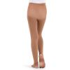 imageCapezio Girls Ultra Soft Self Knit Waistband Stirrup Tight  GirlsDark Suntan