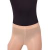 imageCapezio Girls Ultra Soft Self Knit Waistband Stirrup Tight  GirlsShortbread
