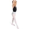 imageCapezio girls Girls Ultra Shimmery Footed TightsBallet Pink